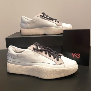 Y-3 Tangutsu Lace. White / Off White / Black. EU 40 2/3.